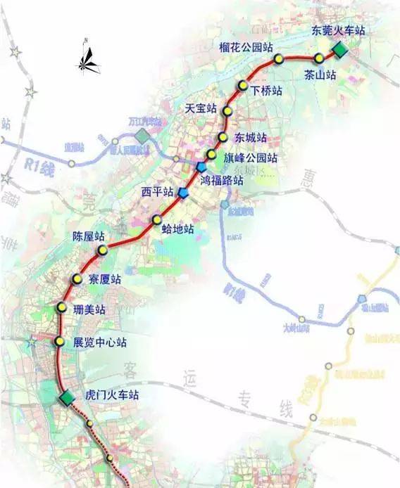 东莞地铁线路增加到8条这些镇区别哭真相是这样的